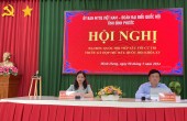 Đại biểu Quốc hội tiếp xúc cư tri huyện Bù Đăng
