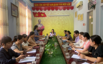 Hội LHPN tỉnh góp ý dự thảo Báo cáo chính trị của Uỷ ban MTTQ Việt Nam tỉnh khoá IX