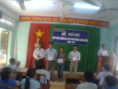 Bế giảng lớp bồi dưỡng lý luận chính trị cho Đảng viên mới năm 2011.