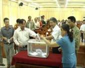 Huyện Bù Đăng tổ chức lễ phát động quỹ vì người nghèo.