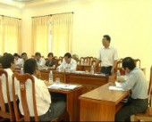 Phó Chủ tịch UBND tỉnh Phạm Văn Tồng làm việc tại Bù Đăng.