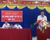 UBND huyện Bù Đăng tổ chức họp mặt doanh nghiệp đầu năm.