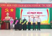 Bù Đăng: Lễ phát động tháng cao điểm “Vì người nghèo” năm 2022 vận động được hơn 2 tỷ 200 triệu đồng.