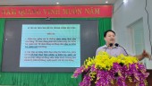 Bù Đăng: Bí thư, Phó Bí thư, Chi uỷ viên, Đảng viên phụ trách công tác kiểm tra các chi bộ cơ quan, trường học tại các chi bộ trực thuộc Đảng bộ huyện Bù Đăng được tập huấn nghiệp vụ kiểm tra, giám sát, thi hành kỷ luật của Đảng.