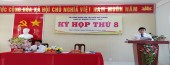 Ông Nguyễn Trì – Phó Bí thư thường trực Đảng ủy – Chủ tịch HĐND TT Đức Phong phát biểu khai mạc kỳ họp
