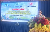 Hội Liên hiệp phụ nữ tổ chức chương trình truyền thông, tư vấn pháp luật về an toàn giao thông và an toàn thực phẩm tại xã Bình Minh