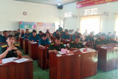 Bù Đăng: Sơ kết công tác quân sự, quốc phòng 6 tháng đầu năm 2024