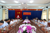 Bù Đăng: Kiên quyết ngăn chặn tình trạng khai thác khoáng sản (sỏi đỏ) trái phép nằm dọc tuyến đường Quốc lộ 14