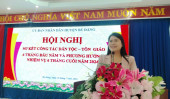 Bù Đăng: Sơ kết công tác dân tộc, tôn giáo
