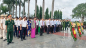 Bù Đăng tổ chức viếng nghĩa trang liệt sĩ kỷ niệm 77 năm ngày Thương binh liệt sỹ 27/7