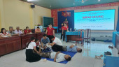 Bù Đăng bồi dưỡng công tác Hội Chữ Thập đỏ cho 80 hội viên.