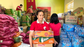 Bù Đăng quyên góp hơn 8 tấn hàng và hơn 3 tỷ đồng ủng hộ các tính Miền Bắc bị thiên tai