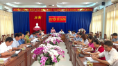 Bù Đăng: họp bàn tháo gỡ những khó khăn, vướng mắc về đất trong Chương trình xoá nhà tạm, nhà dột nát