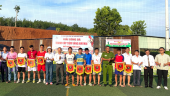Thị trấn Đức Phong: Khai mạc Giải bóng đá 7 người