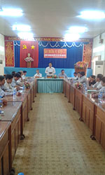 BAN THƯỜNG VỤ HUYỆN ỦY BÙ ĐĂNG GẶP MẶT CÁN BỘ CHỦ CHỐT CÁC XÃ, THỊ TRẤN