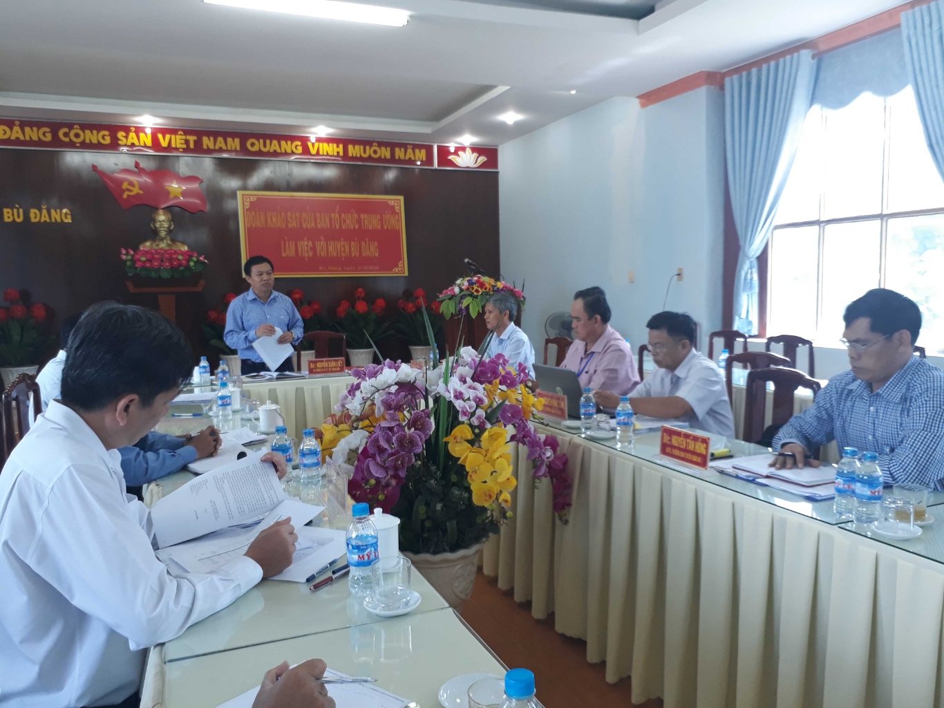 Toàn cảnh buổi làm việc