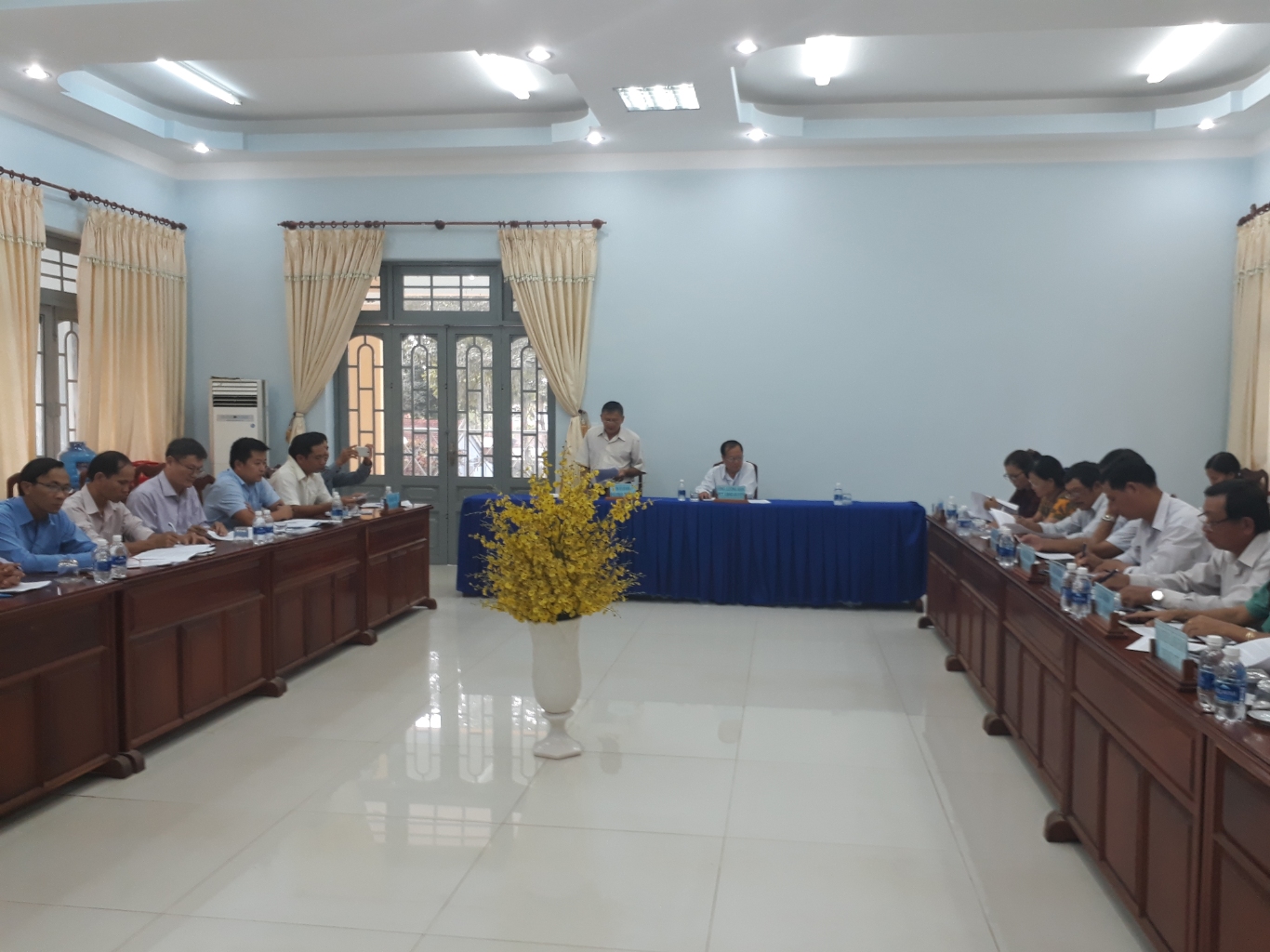 Toàn cảnh buổi làm việc