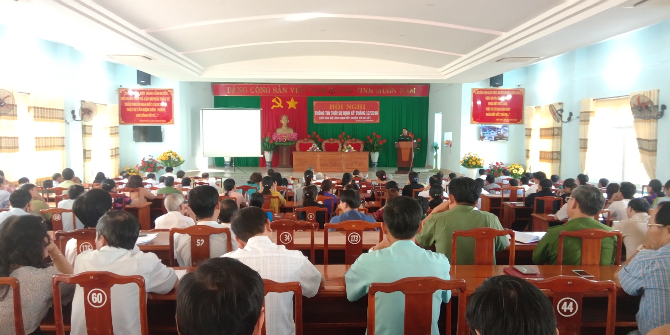 Toàn cảnh hội nghị