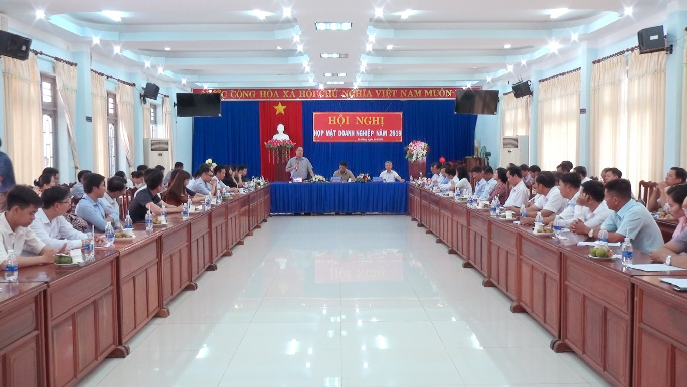 Bù Đăng họp mặt các doanh nghiệp năm 2019.
