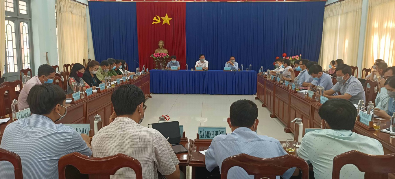 To n c nh cu c h p Ban ch    o ph ng ch ng Covid 19 s ng ng y 1 2 2021