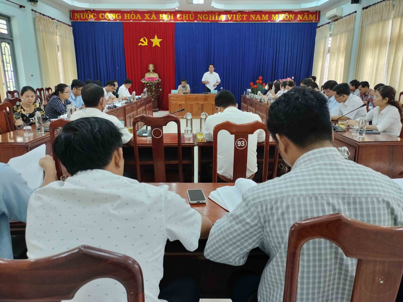 Toàn cảnh buổi làm việc