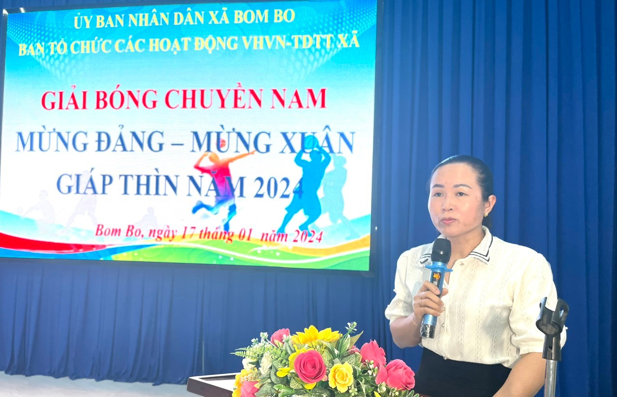 Bom Bo: Bế mạc các môn thi đấu thể thao mừng Đảng mừng Xuân 2024